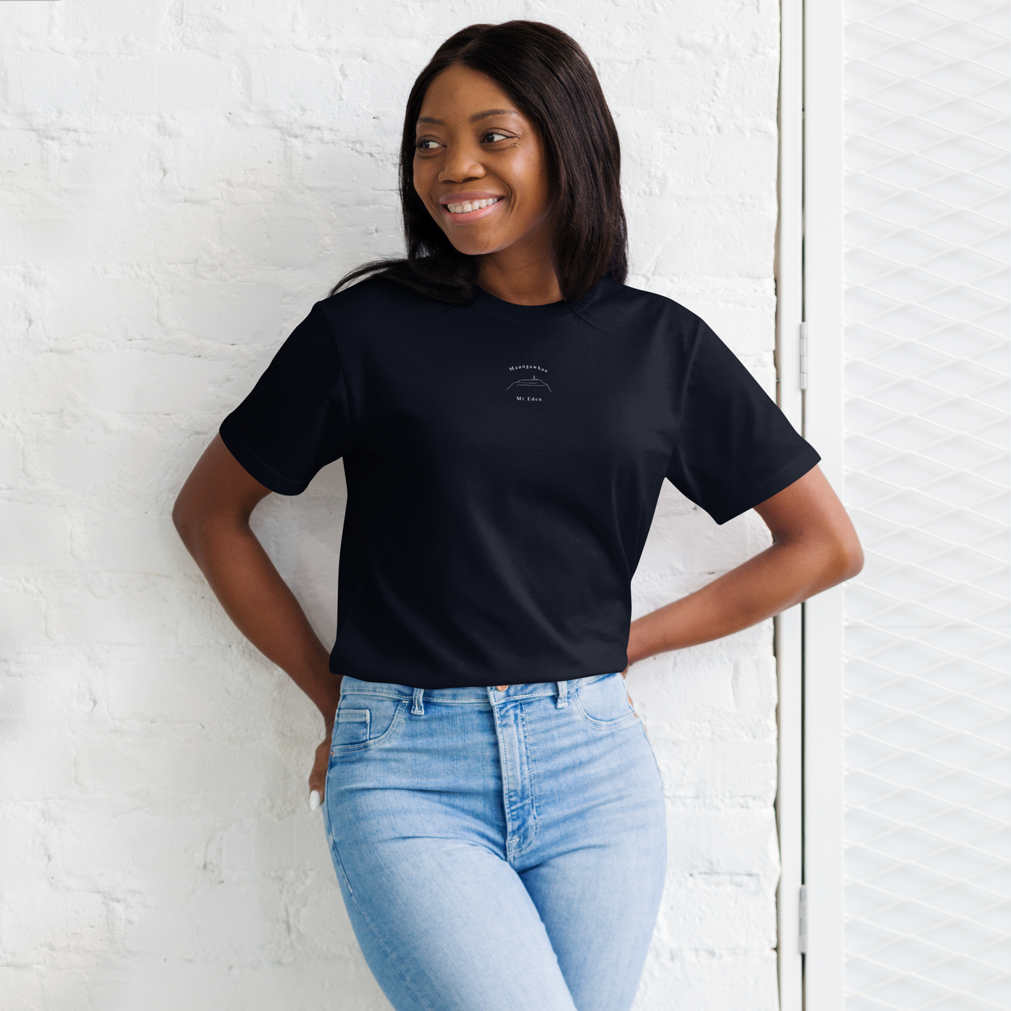 Maungawhau / Mt Eden organic cotton T-shirt