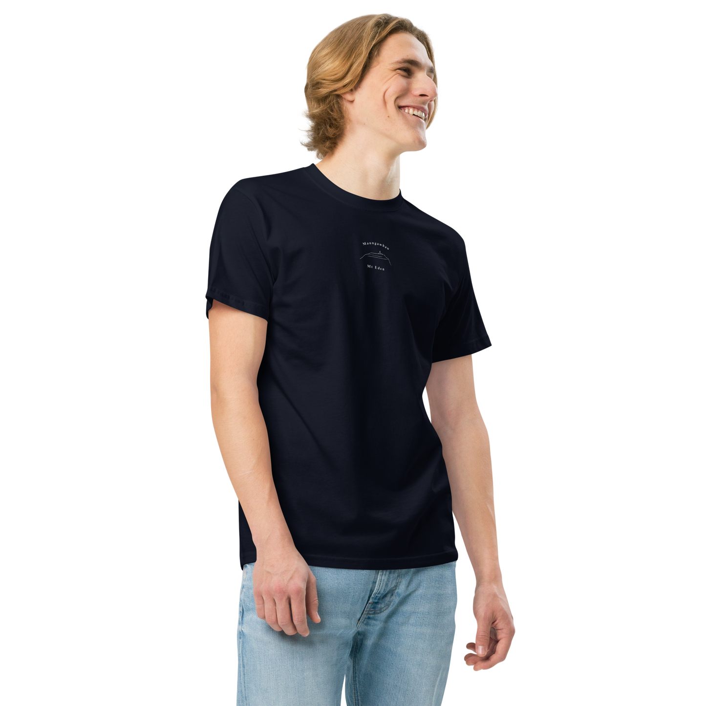 Maungawhau / Mt Eden organic cotton T-shirt