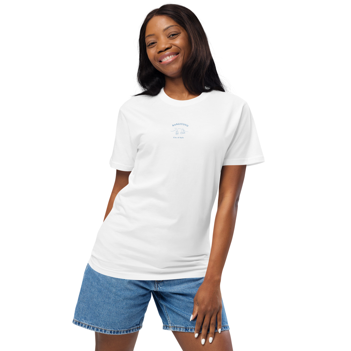 Rangitoto organic cotton T-shirt