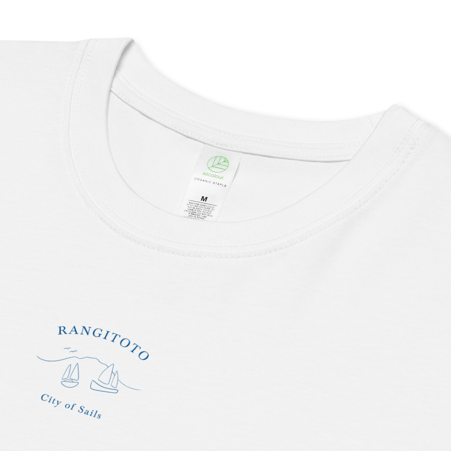Rangitoto organic cotton T-shirt