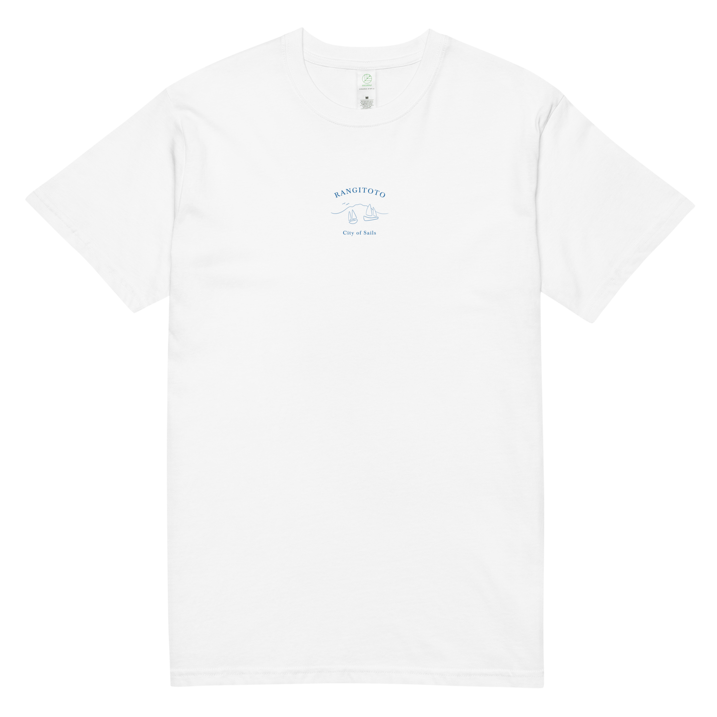 Rangitoto organic cotton T-shirt