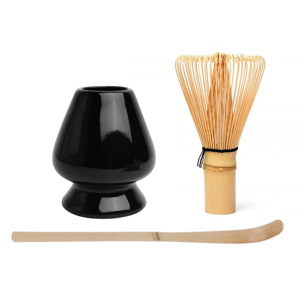 Bamboo matcha whisk set