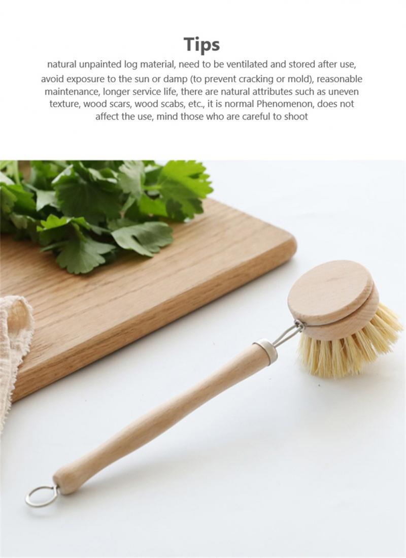 Eco dish brush head