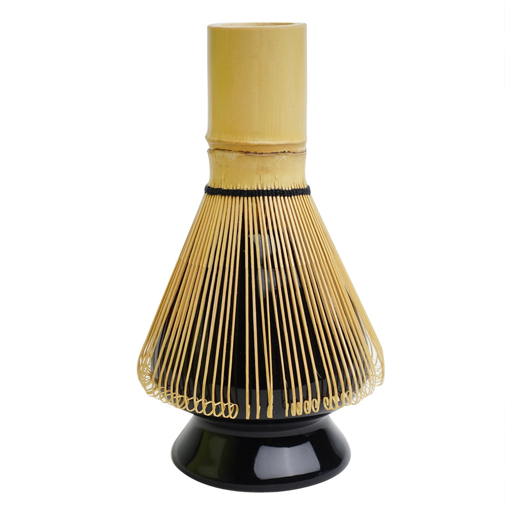 Bamboo matcha whisk set