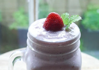 Vegan Strawberry Smoothie