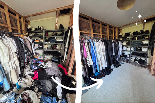Closet makeover ✨